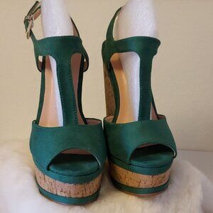 JOY IN LOVE Women's Wedge Sandals Platform